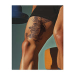 Un possente drago, che si snoda tra le nuvole, con scaglie e artigli affilati. Questo tatuaggio simboleggia forza, saggezza e spirito d'avventura, perfetto per chi abbraccia il potere selvaggio e il misticismo.